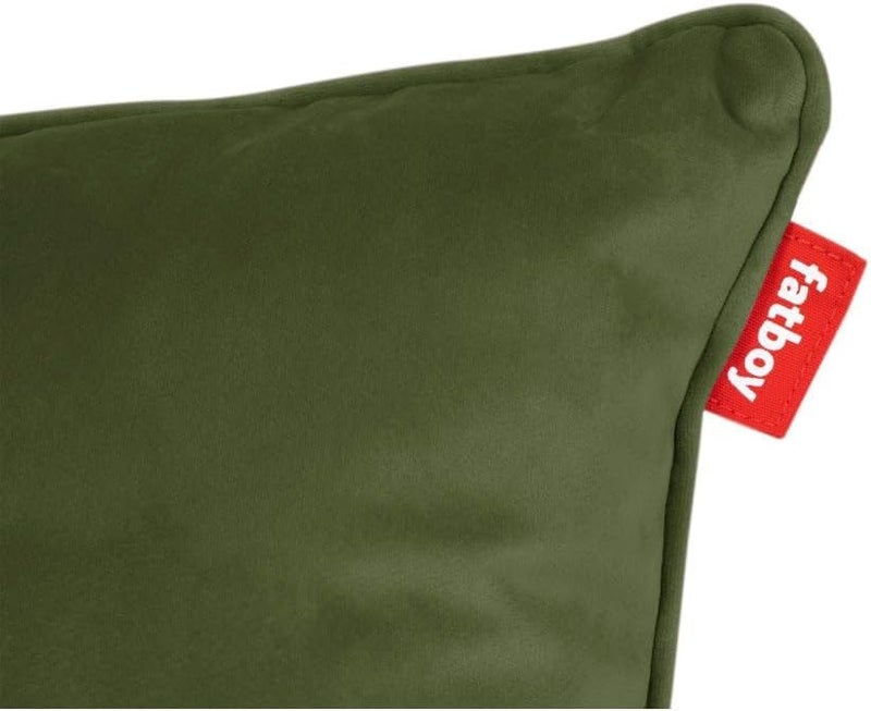 Fatboy King Throw Pillow | Velvet - Recycled | Pilling resistant | Hugh hefner approved | Removable cover | Designed for indoor use only | 66x40 cm - Deep Green - Image 4